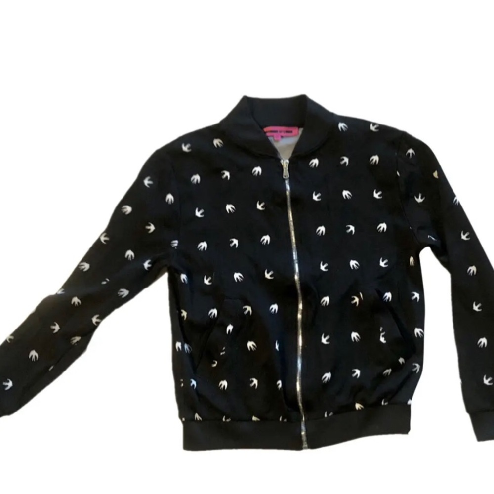McQueen mcq jacket men’s Xs or women medium swallow